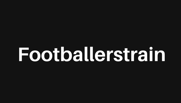 Footballerstrain